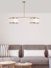 Opviq Hanglamp crème/goudkleurig - (B)100 x (H) 75 cm