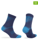 Norfolk Skarpety funkcyjne (3 pary) w kolorze niebieskim