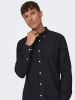 ONLY & SONS Koszula - Slim fit - w kolorze czarnym