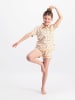 Claesens Pyjama in Beige/ Orange