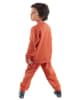 Denokids 2-delige outfit "Smile" oranje