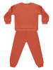 Denokids 2-delige outfit "Smile" oranje