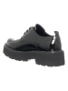 Patrizia Pepe Leder-Schnürschuhe in Schwarz