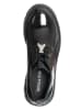 Patrizia Pepe Leder-Schnürschuhe in Schwarz