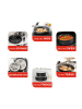 Tefal Uchwyt "Ingenio" w kolorze czarno-czerwonym - dł. 27 cm