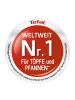 Tefal Uchwyt "Ingenio" w kolorze czarno-czerwonym - dł. 27 cm