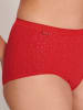 Sloggi 3er-Set: Pantys in Creme/ Rot/ Dunkelblau