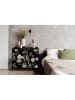 Madre Selva Sideboard in Schwarz/ Bunt - (B)90 x (H)84 x (T)45 cm