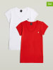 G-Star 2er-Set: Shirts in Weiß/ Rot