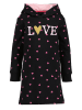 Blue Seven Kleid in Schwarz/ Pink