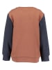 Blue Seven Sweatshirt in Dunkelblau/ Hellbraun