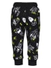Blue Seven Sweatbroek zwart/wit