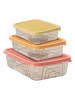 Violeta Home 3-delige set: voorraadcontainers oranje/geel