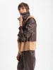 BGN Übergangsjacke in Dunkelbraun/ Camel