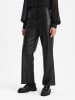 BGN Kunstlederhose in Schwarz