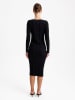 BGN Strickkleid in Schwarz