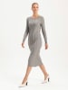 BGN Strickkleid in Grau