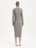 BGN Strickkleid in Grau