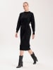 BGN Strickkleid in Schwarz