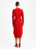 BGN Strickkleid in Rot