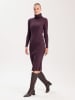 BGN Strickkleid in Pflaume