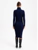 BGN Gebreide jurk donkerblauw