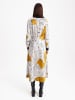 BGN Kleid in Creme/ Gelb