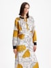 BGN Kleid in Creme/ Gelb