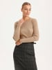 BGN Sweter w kolorze beżowym