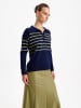 BGN Pullover in Dunkelblau/ Grün