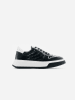 ALEXANDER SMITH Leder-Sneakers in Schwarz