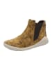 Think! Leren chelseaboots lichtbruin
