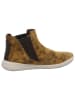 Think! Leren chelseaboots lichtbruin