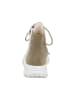 Think! Leder-Boots in Beige