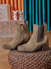 Sixth Sens Stiefeletten in Hellbraun