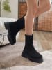 Sixth Sens Boots in Schwarz