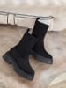 Sixth Sens Boots in Schwarz