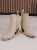 Sixth Sens Stiefeletten in Beige