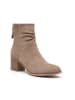 Foreverfolie Stiefeletten in Beige