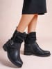 Foreverfolie Boots in Schwarz