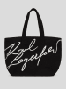 Karl Lagerfeld Shopper in Schwarz