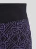 Karl Lagerfeld Leggings in Schwarz/ Lila