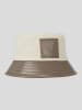 Karl Lagerfeld Fischerhut in Creme/ Taupe