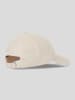 Karl Lagerfeld Leinen-Cap in Creme
