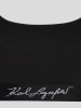Karl Lagerfeld Bustier in Schwarz