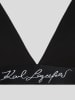 Karl Lagerfeld Bustier zwart