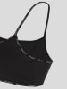 Karl Lagerfeld Top w kolorze czarnym