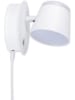 näve Ledwandlamp op accu "Tondo" wit - (B)14,5 cm