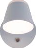 näve Ledwandlamp op accu "Tondo" wit - (B)14,5 cm