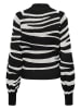 ONLY Pullover "Frida" in Schwarz/ Weiß